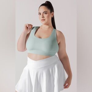 POPFLEX Adventure Scoop Bra (Ribbed) - Seafoam
Size: L